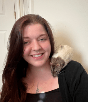 Eliza Funk- Small Angels Rescue Treasurer and Financial Chair & At-Large